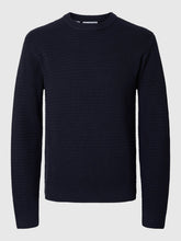 Selected Homme - Crew Neck Knit Jumper in Sky Captain